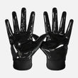 Basic Black Sticky Football Receiver Gloves for Women