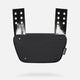 Black Unbranded SLF Football Back Plate -  Kids