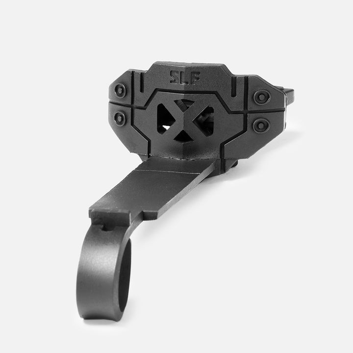 Black X Football Mouthguard with Logo