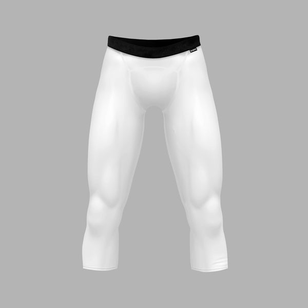 Nike Pro Dri-FIT Men's 3/4 Tights – White. Medium – ASA College: Florida