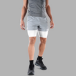 Basic White Compression Shorts