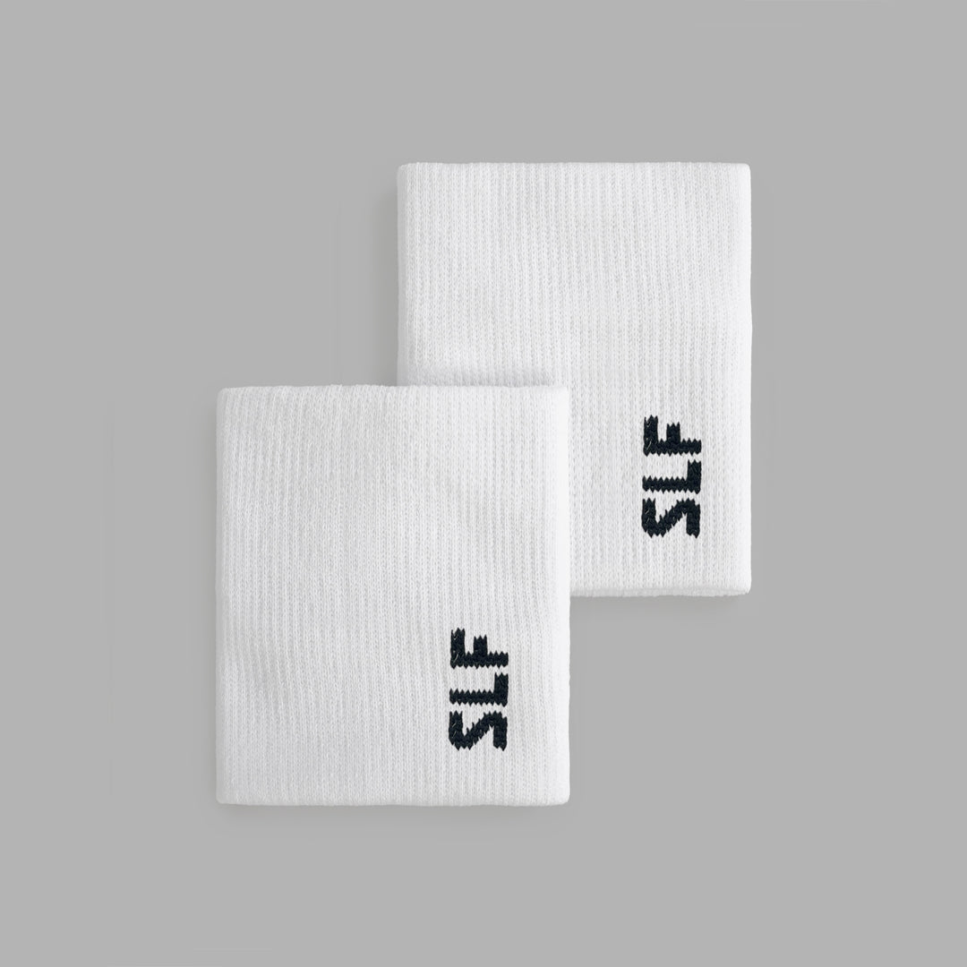 White Drip Wristbands (Pair) for Kids