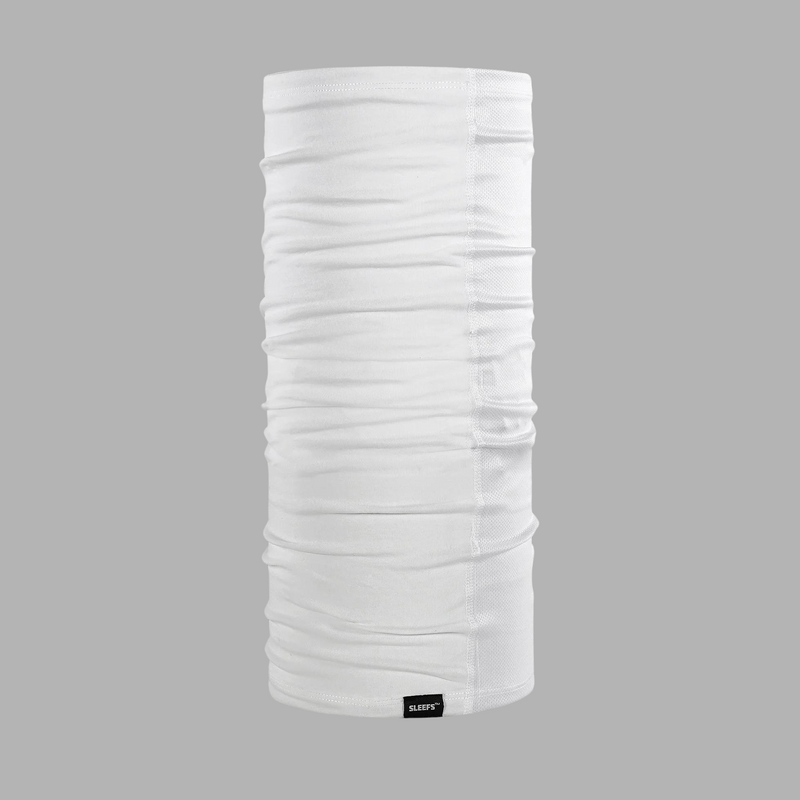 White Dry Fit / Cotton Neck Gaiter