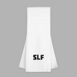 Basic White Football Towel with Logo