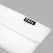 Basic White Football Towel with Logo