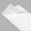 Basic White Football Towel with Logo