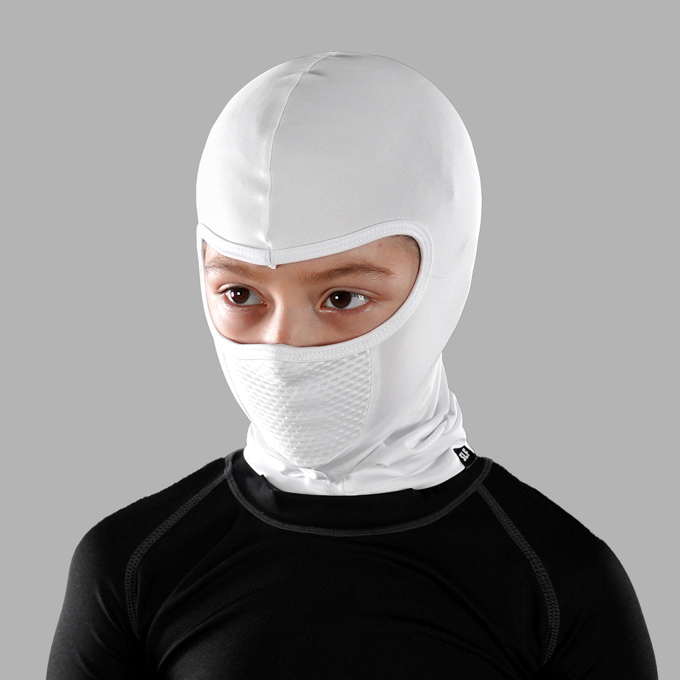 Basic White Kids Shiesty Mask