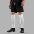 Basic White Long Soccer Leg Sleeves