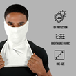 Basic White Neck Gaiter