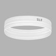 Basic White Non-Slip Elastic Headband