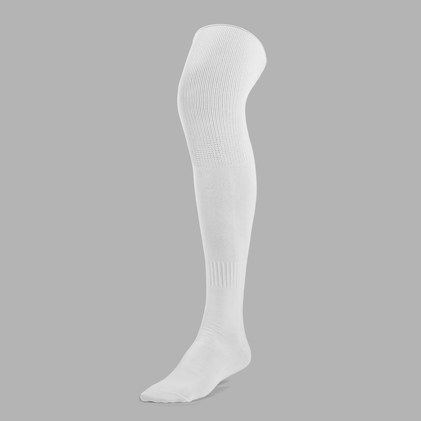 Basic White Soccer Knee-High Socks