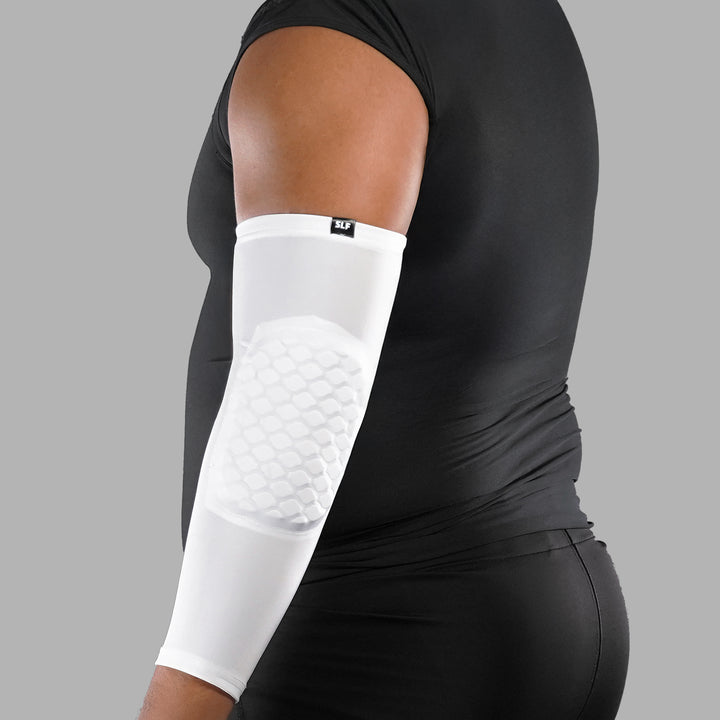 White Padded Arm Sleeve - Big