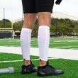 Basic White Pro Calf Sleeves