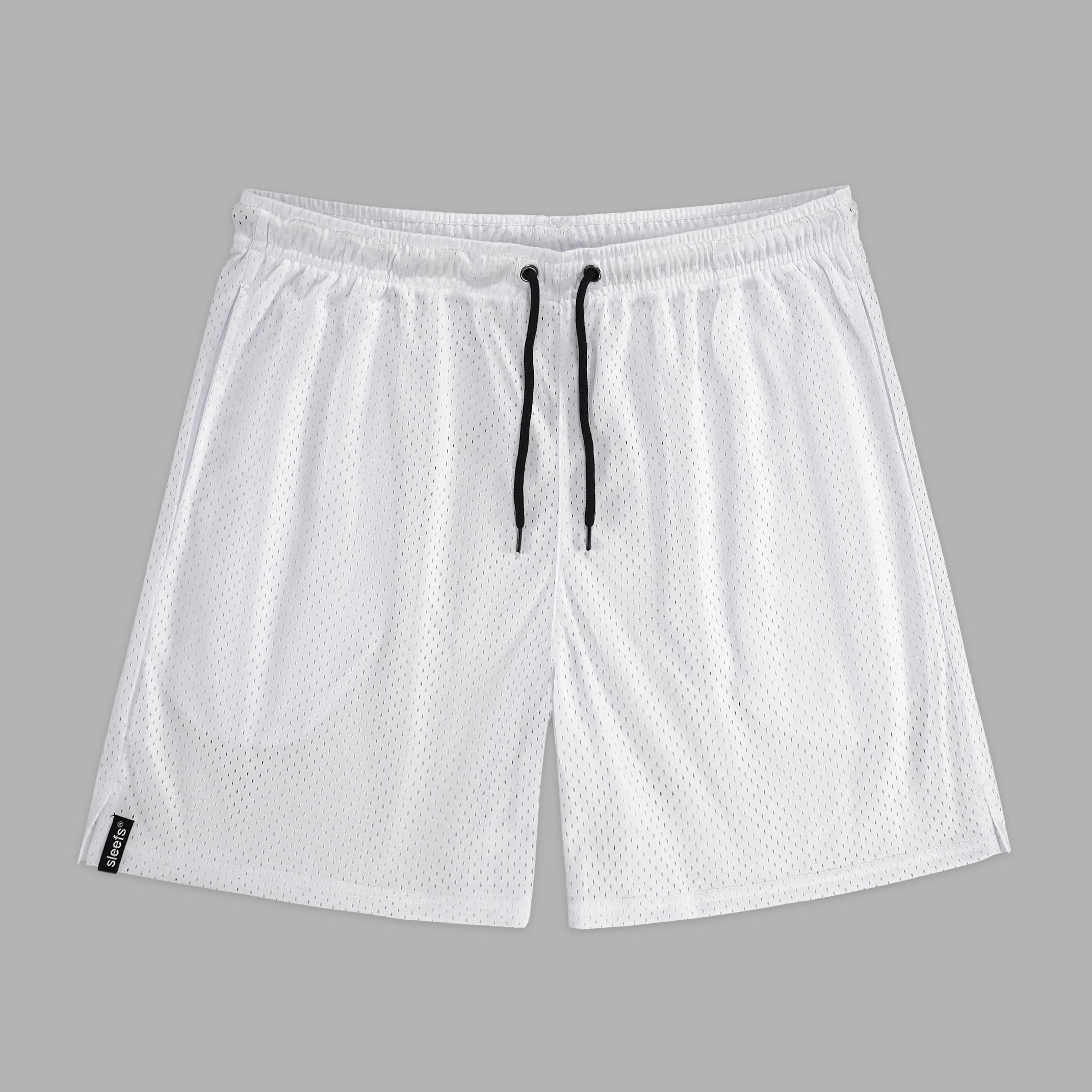 Basic White Shorts - 7