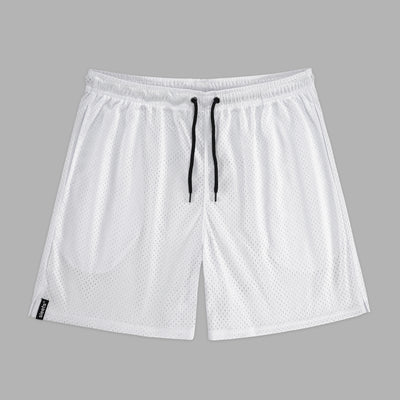 Basic White Shorts - 7"