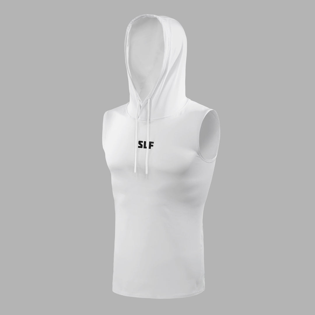 White + Black Compression Hoodies Bundle