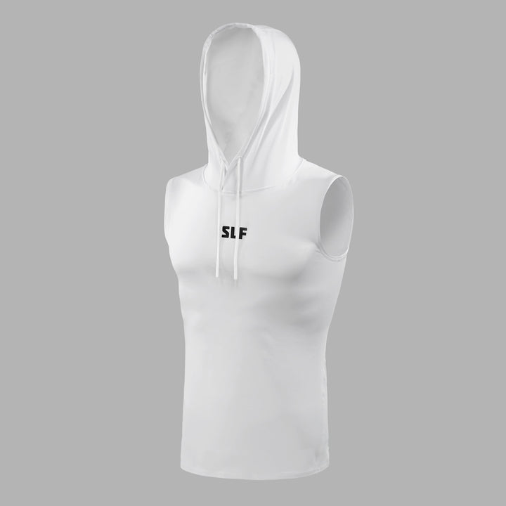 White + Black Compression Hoodies Bundle