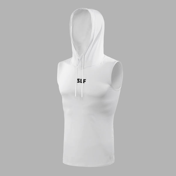 BasicWhiteSleevelessCompressio