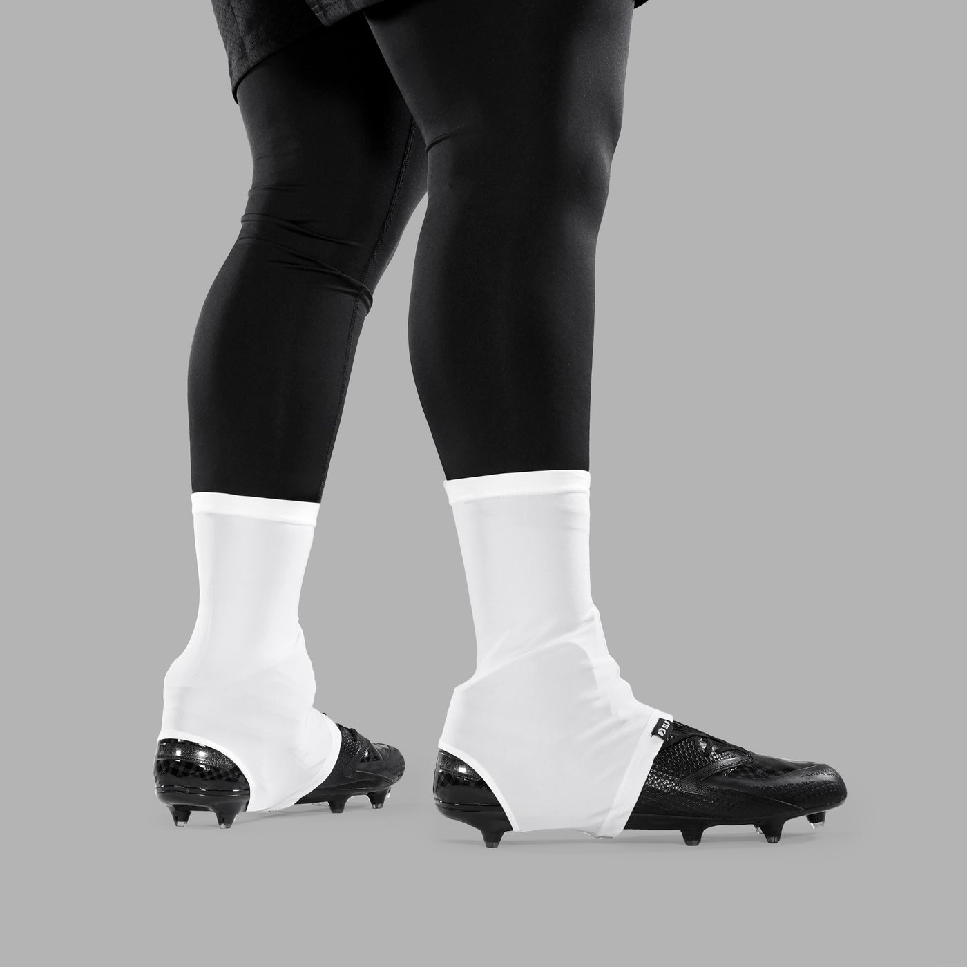 Basic White Spats / Cleat Covers - Big