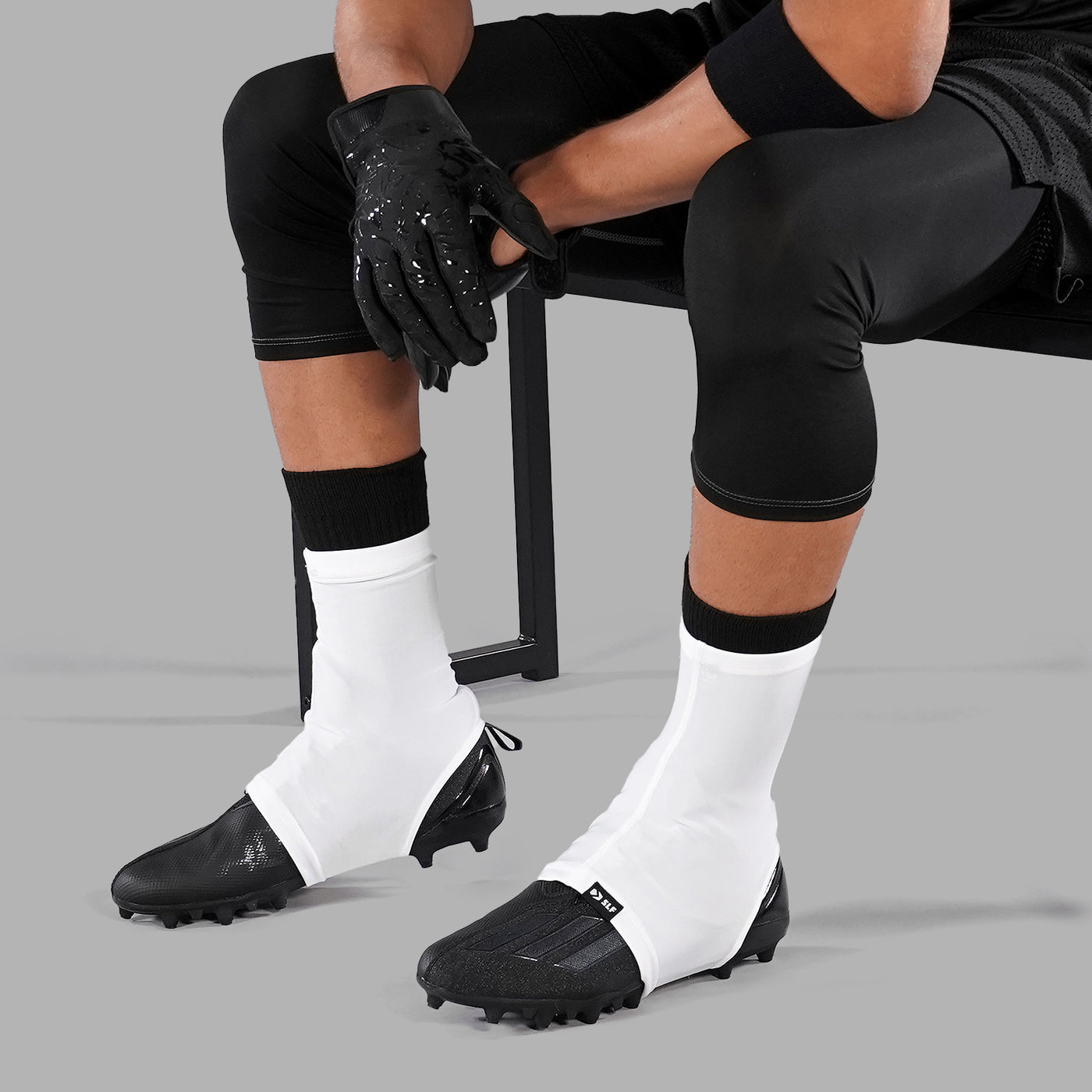 Basic White Spats / Cleat Covers