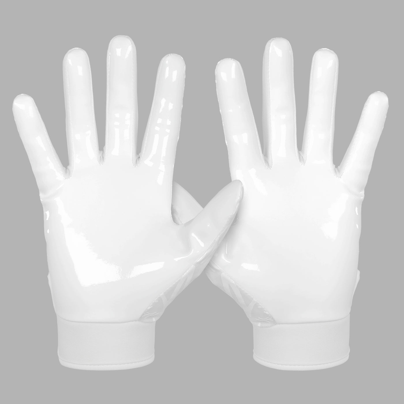 Basic White Sticky Football Receiver Gloves