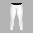 Basic White Tights for Men - Big