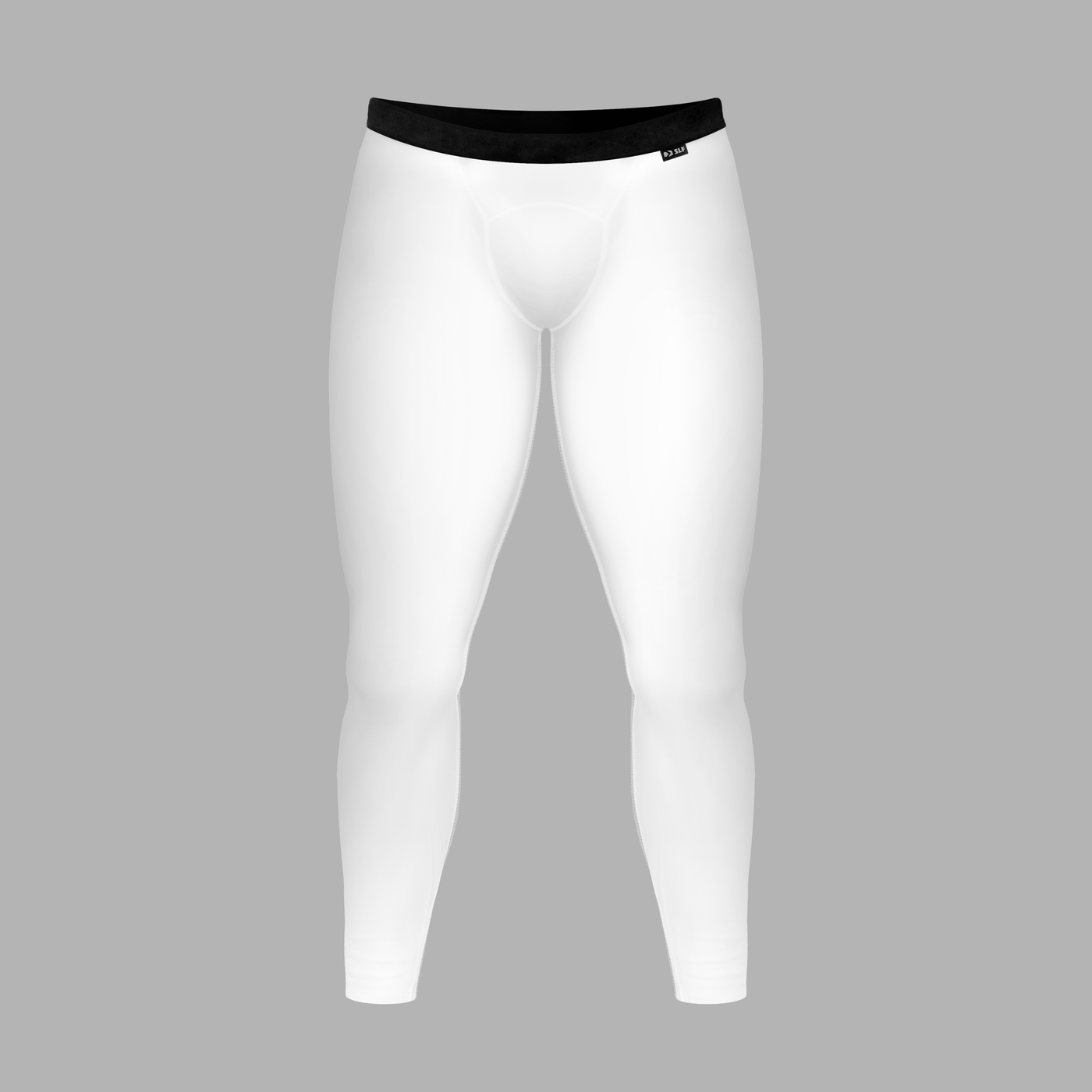 Basic White Tights for Men - Big