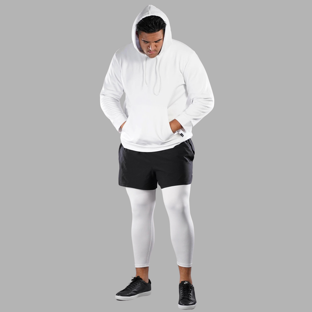 White Tights for Men - Big