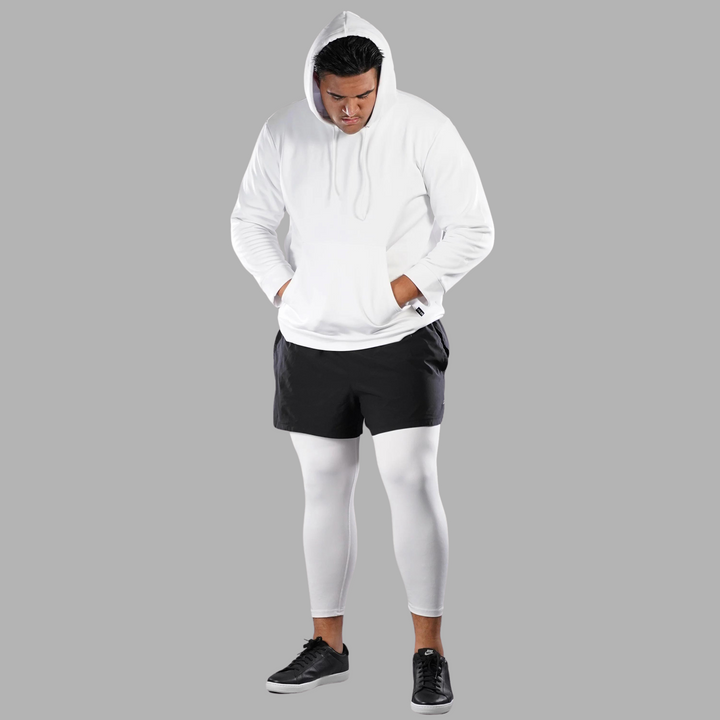 White Tights for Men - Big