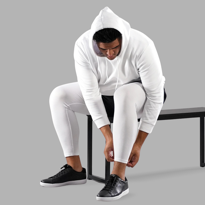 White Tights for Men - Big