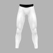 Basic White Tights for Men