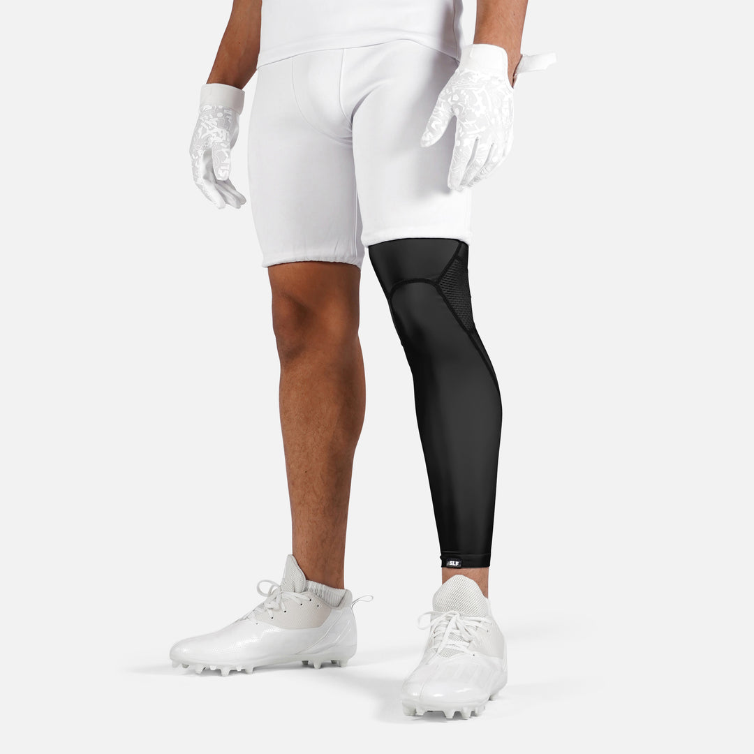 Black Football Pro Leg Sleeve