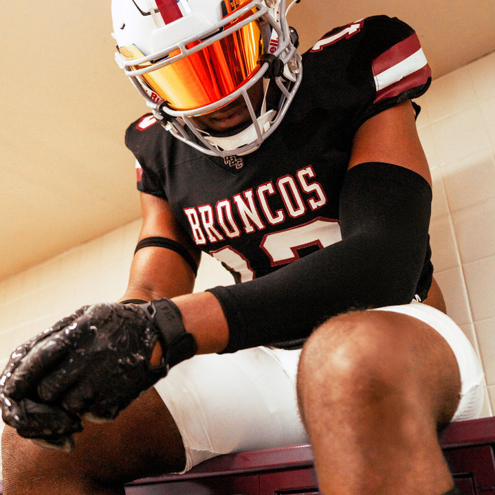 Basic Black One Size Fits All Football Arm Sleeve
