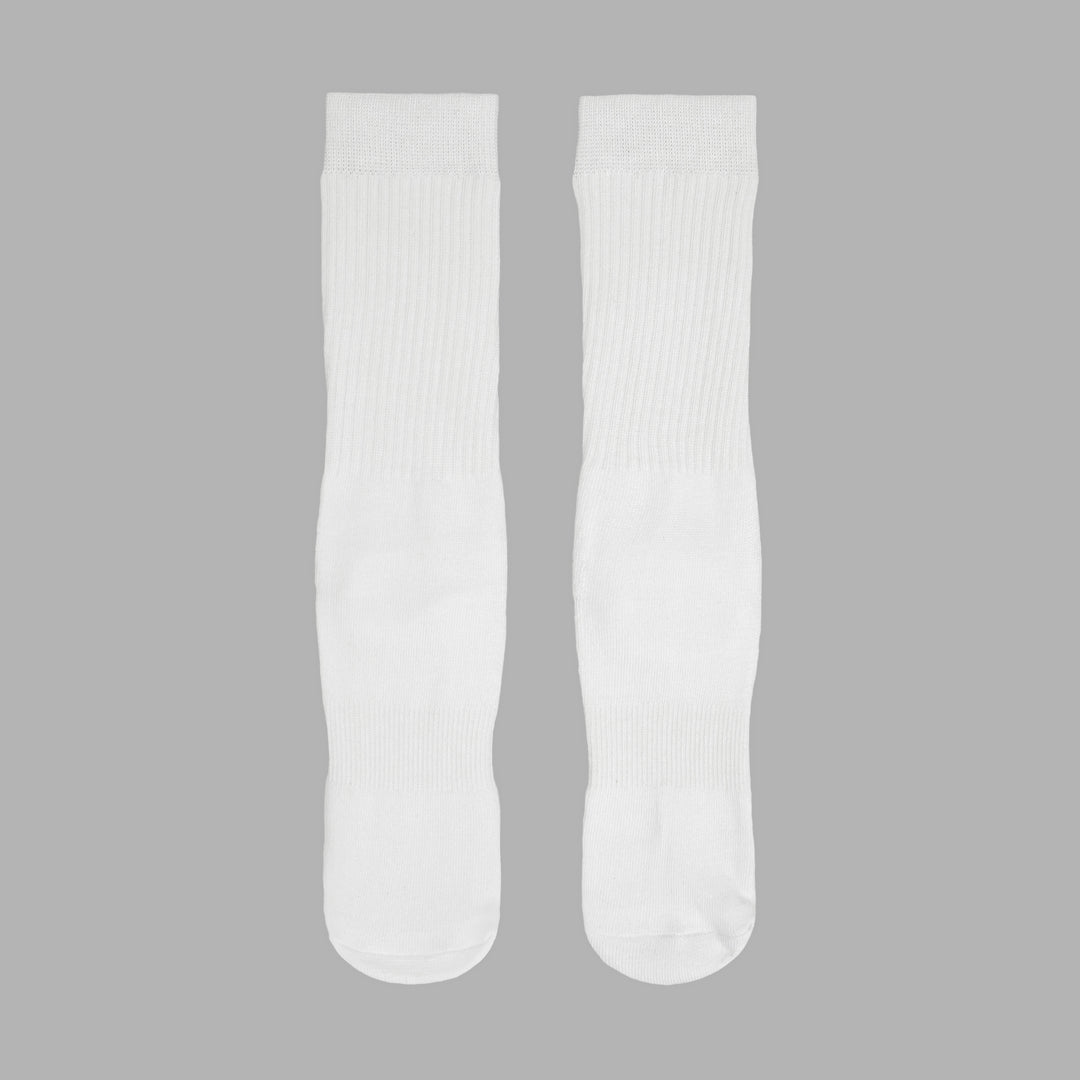 White Crew Socks