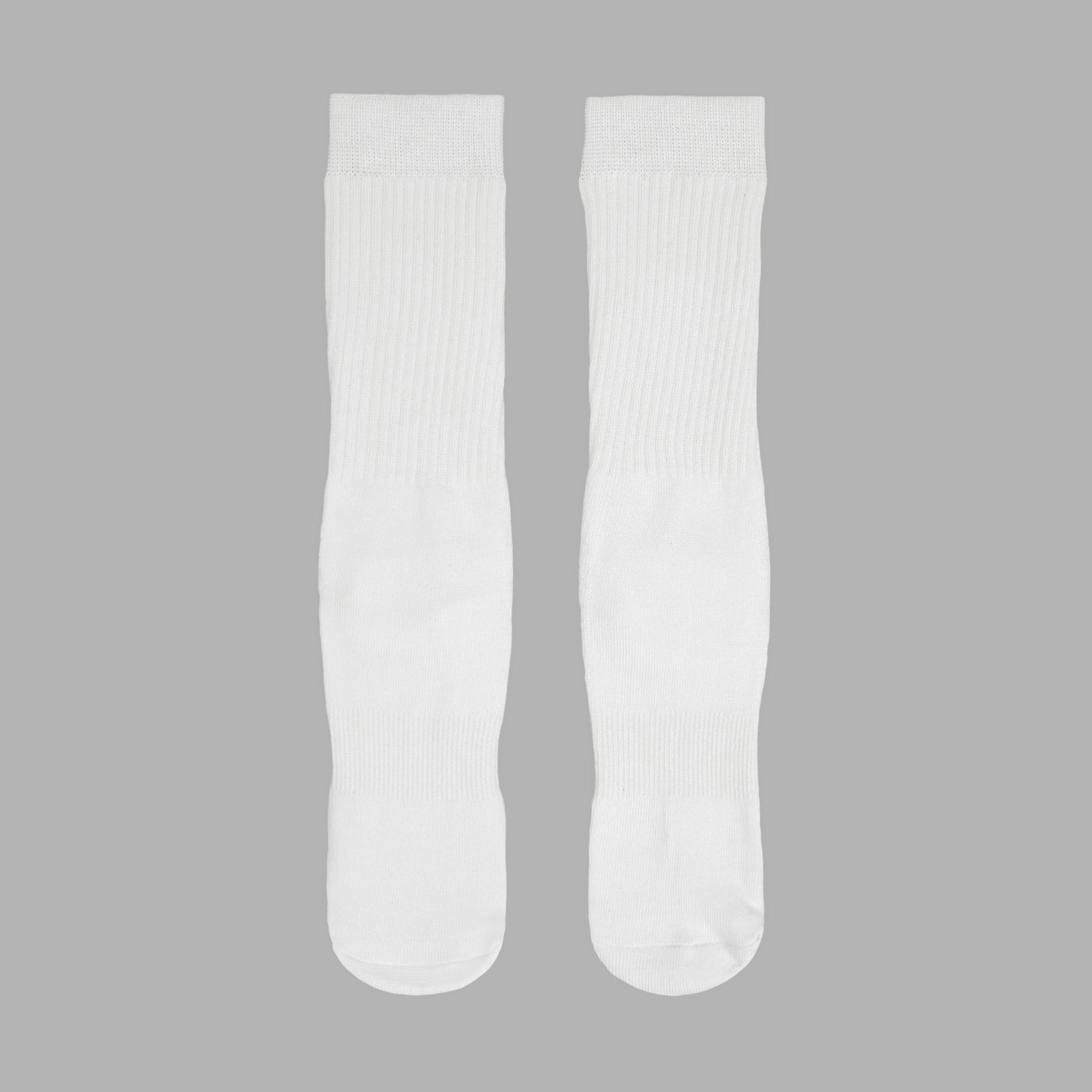 Basic White Crew Socks