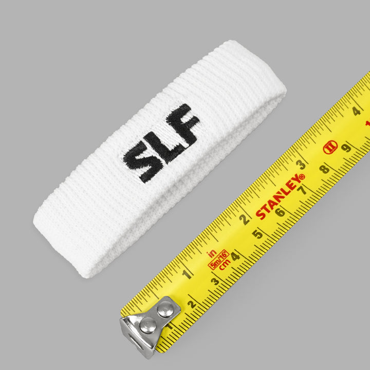 Basic White Drip Bicep Bands