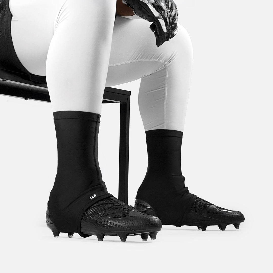 Black Spats / Cleat Covers - Big
