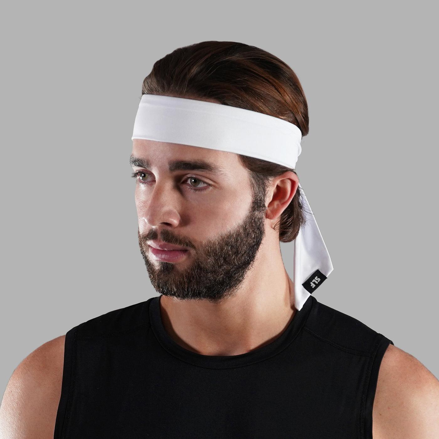 Basic White Ninja Headband