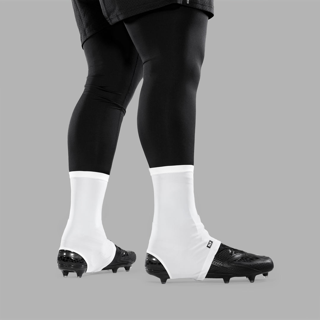 White Spats / Cleat Covers - Big