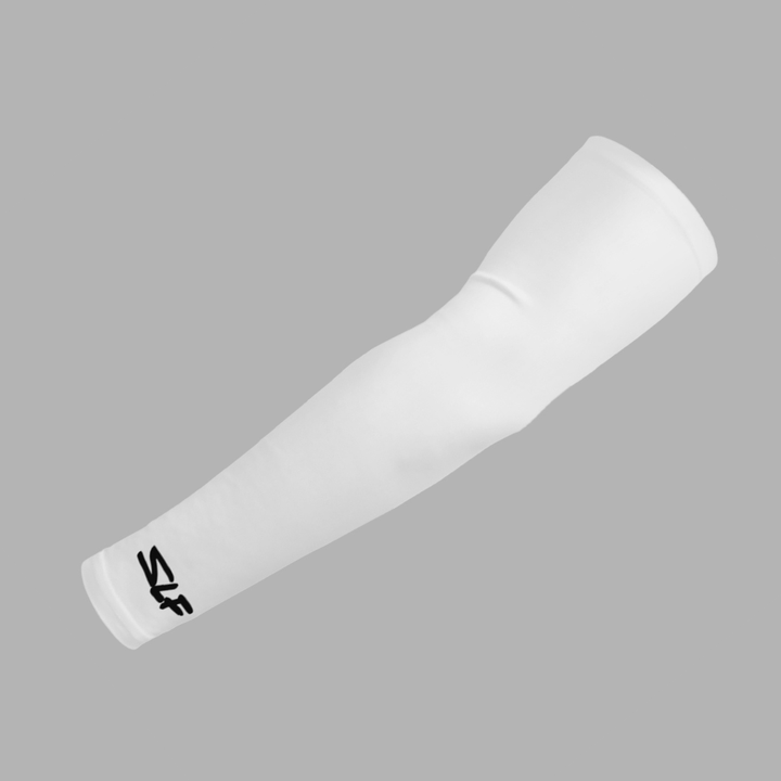 White SLF Basketball Shooter Sleeve
