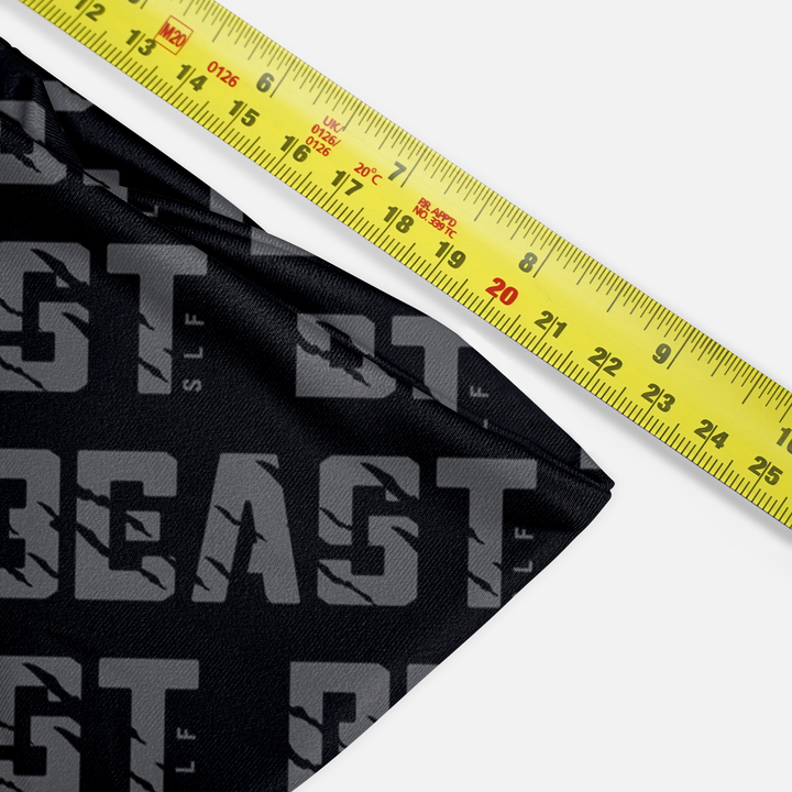 Beast Pattern Black Headband