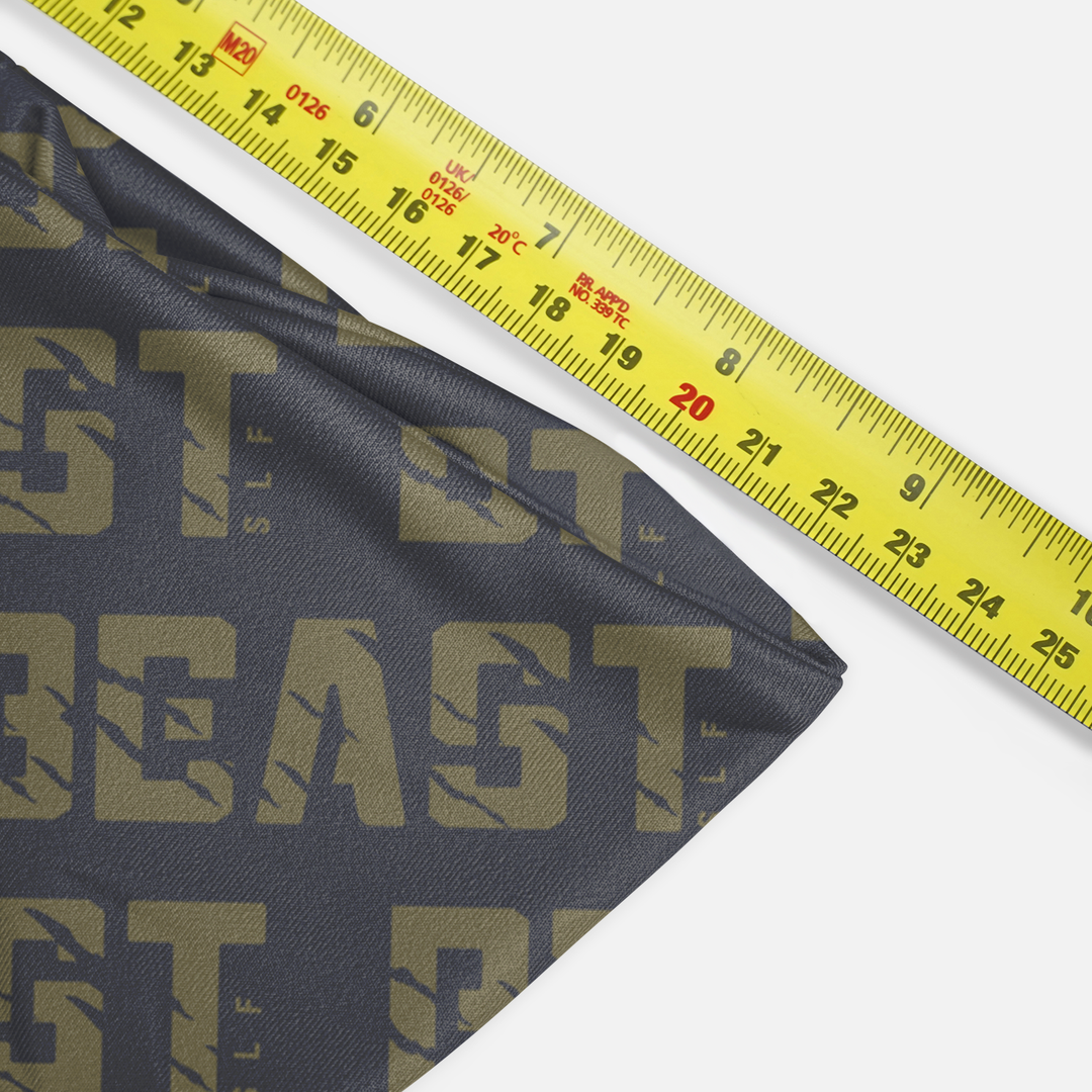 Beast Pattern Gray Headband