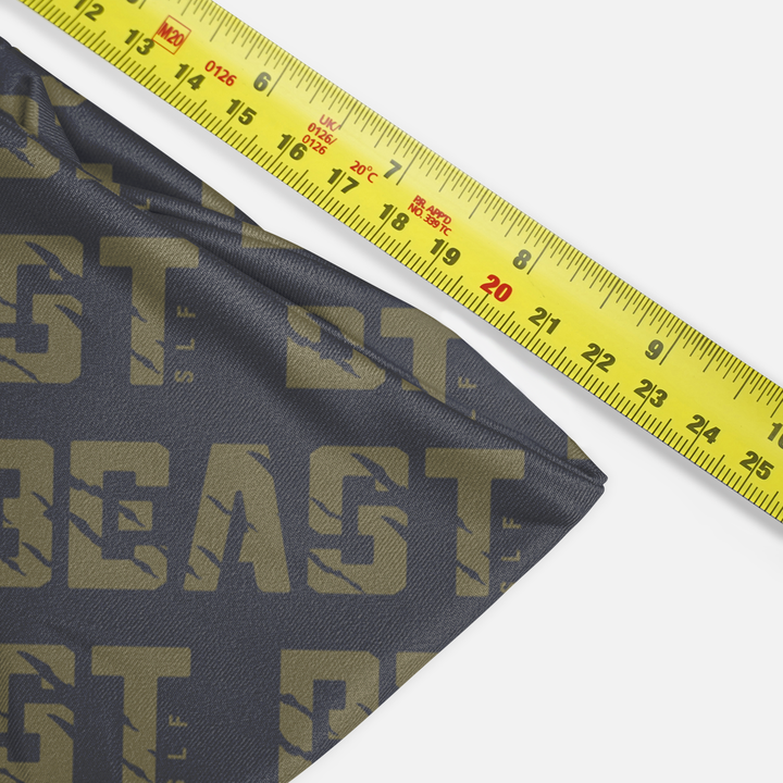 Beast Pattern Gray Headband