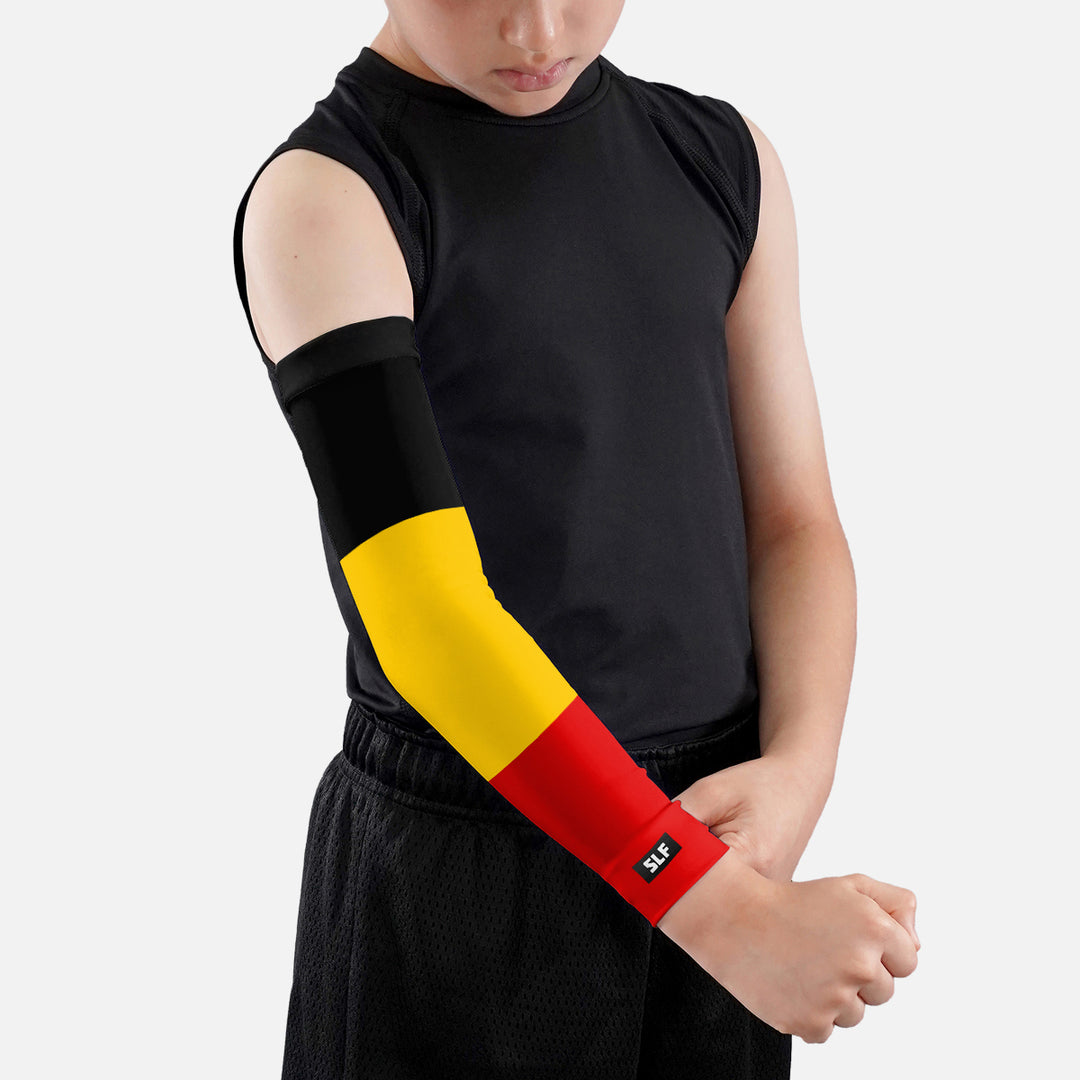 Belgium Flag Kids Arm Sleeve