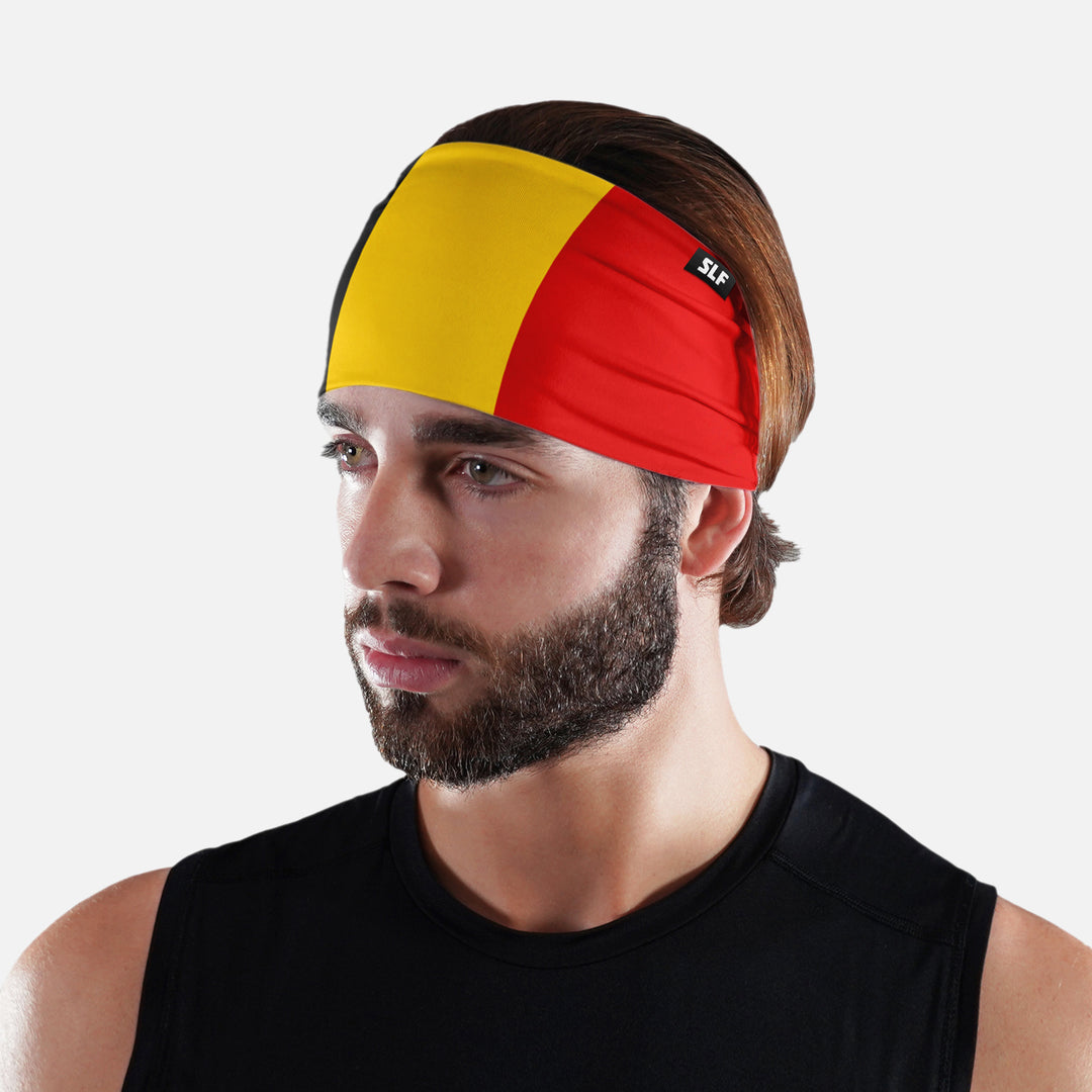 Belgium Flag Headband