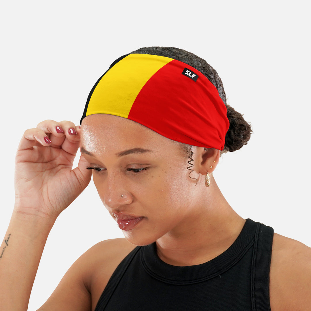 Belgium Flag Headband