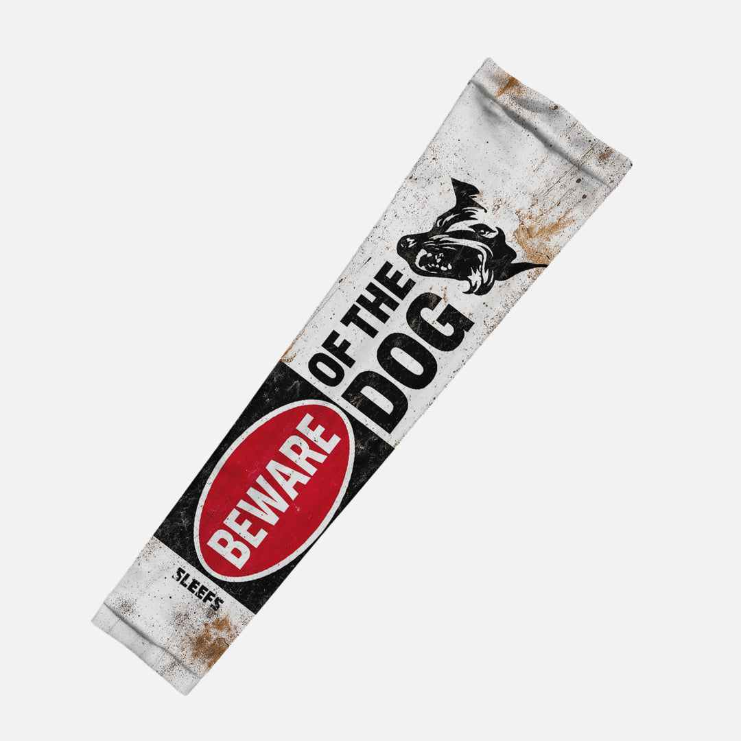 Beware Of The Dog Rust Kids Arm Sleeve