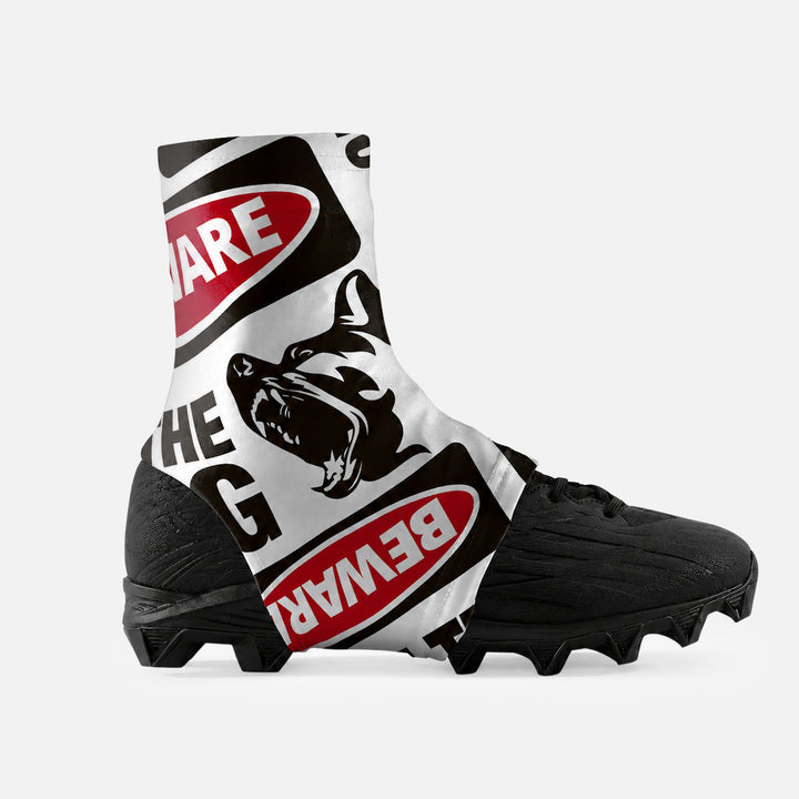 Beware of the Dog Kids Spats / Cleat Covers