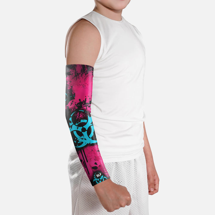 Biohazard Bloom Kids Arm Sleeve