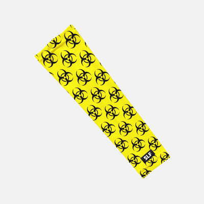 Biohazard Yellow Pattern Kids Arm Sleeve